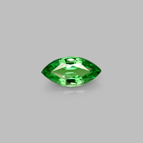 Granate tsavorita verde natural de 0,44 ct, marquesa, VVS-VS