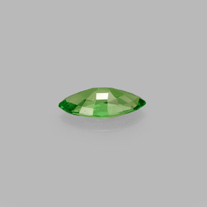 Granate tsavorita verde natural de 0,41 ct, marquesa, VVS-VS