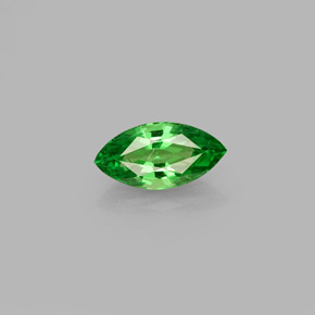 Granate tsavorita verde natural de 0,48 ct, marquesa, VVS-VS
