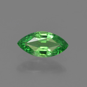 Granate tsavorita verde natural de 0,41 ct, marquesa, VVS-VS