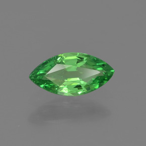 Granate tsavorita verde natural de 0,41 ct, marquesa, VVS-VS