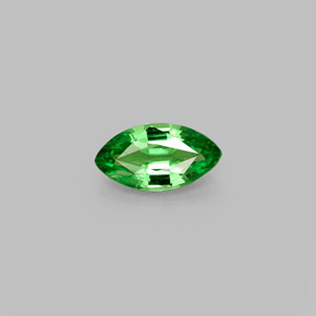granate tsavorita Verde cromo natural de 0.46 ct, Marquesa, VVS-VS