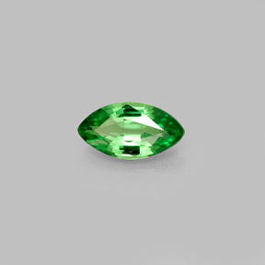 granate tsavorita Verde cromo natural de 0.46 ct, Marquesa, VVS-VS