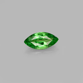 granate tsavorita Verde cromo natural de 0.46 ct, Marquesa, VS-SI
