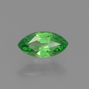 Granate tsavorita verde natural de 0,43 ct, marquesa, VS