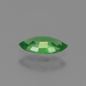 Granate tsavorita verde natural de 0,36 ct, marquesa, VVS-VS