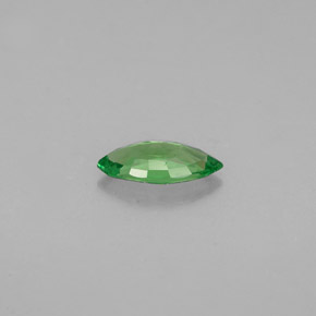 Granate tsavorita verde natural de 0,38 ct, marquesa, VVS-VS