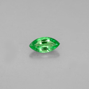 Granate tsavorita verde natural de 0,30 ct, marquesa, VVS-VS