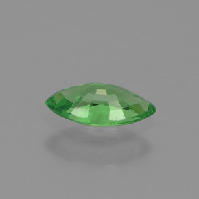 Granate tsavorita verde natural de 0,37 ct, marquesa, VVS-VS