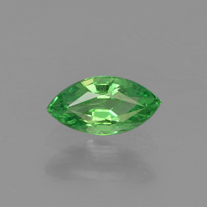 Granate tsavorita verde natural de 0,33 ct, marquesa, VVS-VS