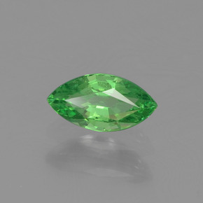 Granate tsavorita verde natural de 0,33 ct, marquesa, VVS-VS