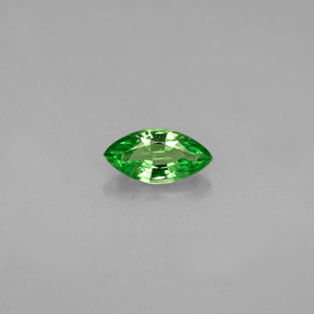 Granate tsavorita verde natural de 0,30 ct, marquesa, VVS-VS