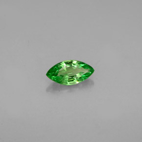 Granate tsavorita verde natural de 0,30 ct, marquesa, VVS-VS