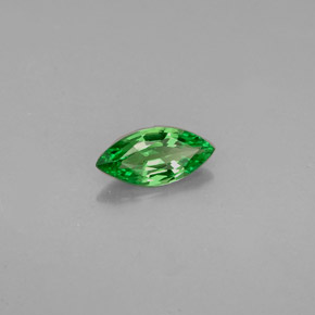 Granate tsavorita verde natural de 0,32 ct, marquesa, VVS-VS