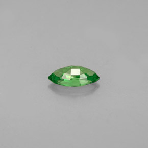 Granate tsavorita verde natural de 0,32 ct, marquesa, VVS-VS