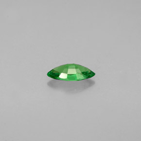 Granate tsavorita verde natural de 0,27 ct, marquesa, VVS-VS