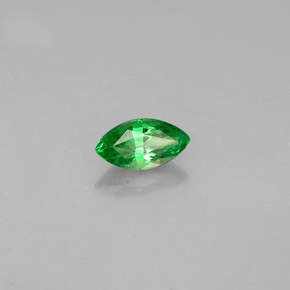Granate tsavorita verde natural de 0,29 ct, marquesa, VVS-VS