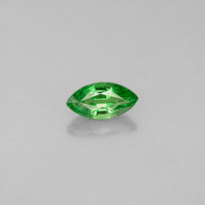 Granate tsavorita verde natural de 0,34 ct, marquesa, VVS-VS