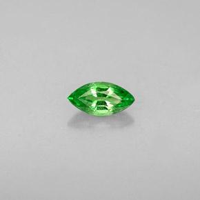 Granate tsavorita verde natural de 0,29 ct, marquesa, VVS-VS
