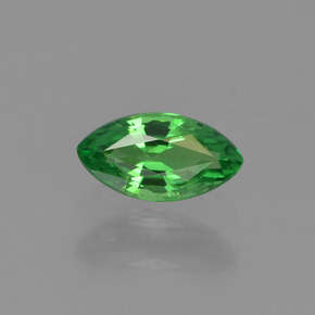 Granate tsavorita verde natural de 0,31 ct, marquesa, VVS-VS