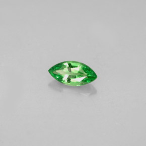 Granate tsavorita verde natural de 0,28 ct, marquesa, VVS-VS