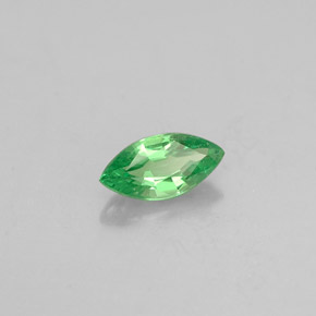 granate tsavorita Verde cromo natural de 0.31 ct, Marquesa, VVS-VS