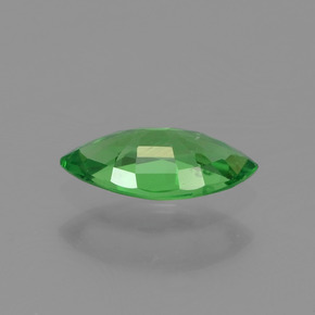 Granate tsavorita verde natural de 0,38 ct, marquesa, VVS-VS