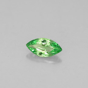 Granate tsavorita verde natural de 0,27 ct, marquesa, VVS-VS