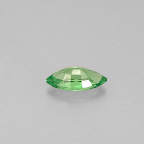 Granate tsavorita verde natural de 0,27 ct, marquesa, VVS-VS