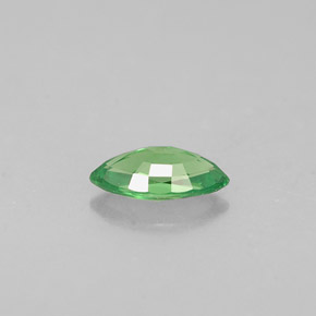 Granate tsavorita verde natural de 0,31 ct, marquesa, VVS-VS