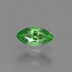 Granate tsavorita verde natural de 0,32 ct, marquesa, VVS-VS