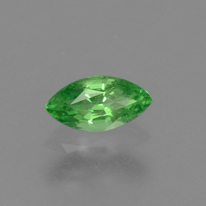 Granate tsavorita verde natural de 0,32 ct, marquesa, VVS-VS
