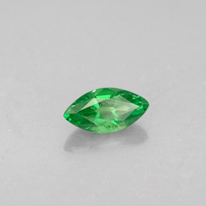Granate tsavorita verde natural de 0,30 ct, marquesa, VS