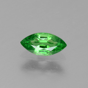 Granate tsavorita verde natural de 0,31 ct, marquesa, VVS-VS