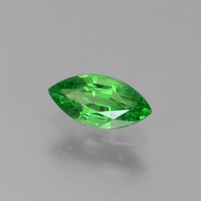 Granate tsavorita verde natural de 0,31 ct, marquesa, VVS-VS