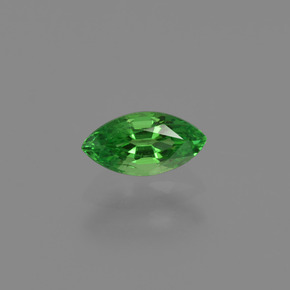 granate tsavorita Verde cromo natural de 0.35 ct, Marquesa, VVS-VS