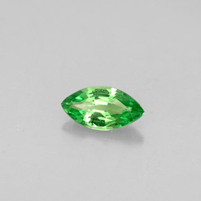 Granate tsavorita verde natural de 0,30 ct, marquesa, VVS-VS