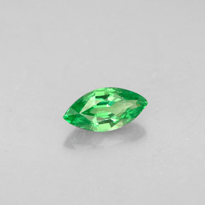 granate tsavorita Verde cromo natural de 0.31 ct, Marquesa, VVS-VS