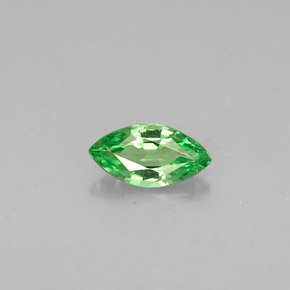 granate tsavorita Verde cromo natural de 0.27 ct, Marquesa, VVS-VS