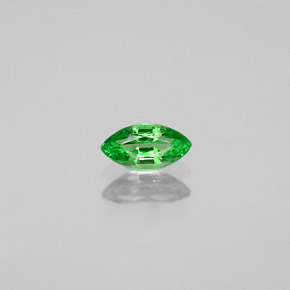 Granate tsavorita verde natural de 0,32 ct, marquesa, SI