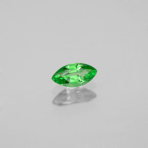 Granate tsavorita verde natural de 0,32 ct, marquesa, SI