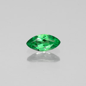 Granate tsavorita verde natural de 0,23 ct, marquesa, VS-SI