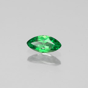 Granate tsavorita verde natural de 0,23 ct, marquesa, VS-SI