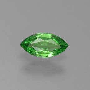 Granate tsavorita verde natural de 0,29 ct, marquesa, VVS-VS
