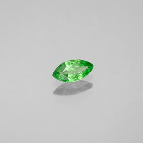 Granate tsavorita verde natural de 0,25 ct, marquesa, SI