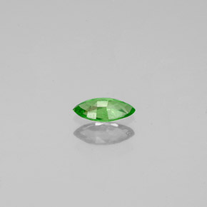 Granate tsavorita verde natural de 0,25 ct, marquesa, SI