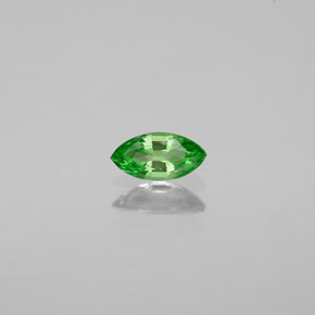 granate tsavorita Verde cromo natural de 0.25 ct, Marquesa, VS