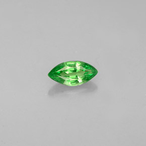 Granate tsavorita verde natural de 0,28 ct, marquesa, VVS-VS