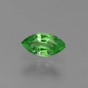 Granate tsavorita verde natural de 0,28 ct, marquesa, VVS-VS