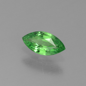 Granate tsavorita verde natural de 0,30 ct, marquesa, VVS-VS